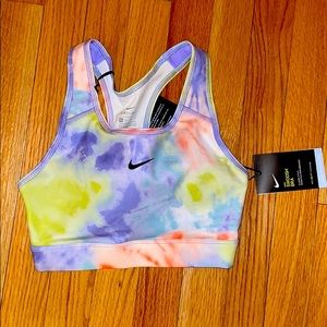 NWT Nike Sports Bra Multicolored XS